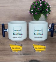 Laborant Kupa Bardak T Lacivert Kulplu Tıp Bayramı Hediyesi
