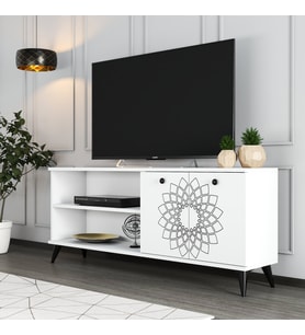 Moxen Mobilya TY1 Desenli Raflı Tv Ünitesi