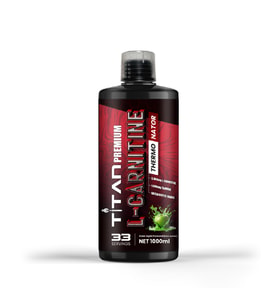Titan Premium 3000 Thermo L-Carnitine 1000 mL YeşilELMA-Aroma (Silver)