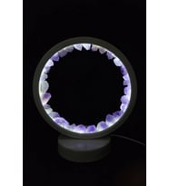 Ametist Taşlı Gece Lambası USB Soketli 29A