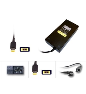 Lenovo ADL170SLC3A Uyumlu 20V 8.5A 170W Dikdörtgen Pinli Adaptör (Siyah)