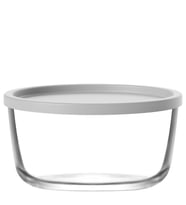 Round Cam Saklama Kabı Tekli Orta Boy 800 ml