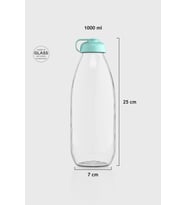 Renga Milky 1000 ml Cam Şişe 181009 Su Yeşili