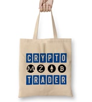 Blockchain Crypto Trader Bitcoin HODL BTC Bez Çanta Uzun Saplı