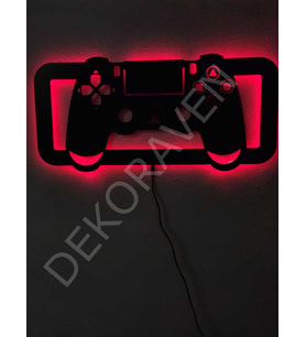 Ps Konsol Led Işıklı Tablo