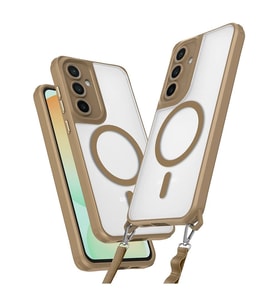 Samsung Galaxy S25 Plus Kılıf Enka Magsafe Silikon Kılıf - Desert