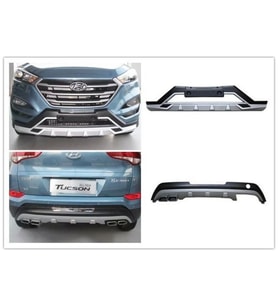 Hyundai Tucson Uyumlu Ön Arka Tampon Koruması Difüzör 2015 2018