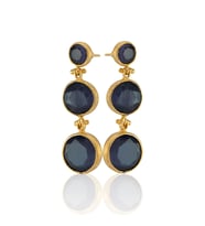 Kadir Jewellery 22 Ayar Altın Kaplama Vintage Küpe -El İşçiliği Ve Hipoalerjenik Küpe
