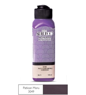 Artdeco Akrilik Boya 140 ML Patlıcan Moru Akrilik Boya (Karışık)