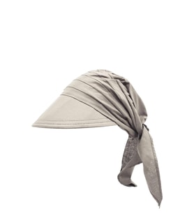 Safari Şapka Bağlamalı Siperli Bandana Plaj Şapkası Camel