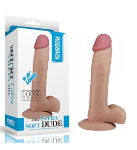 Censan 9İnç The Ultra Soft Dude Dildo