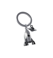 Metalmorphose Roket Anahtarlık