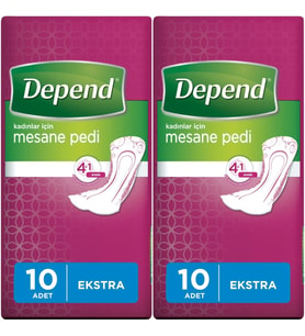 Depend Mesane Pedi Kadın Ekstra 20 Adet
