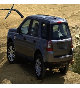 Land Rover Freelander Arka Silecek Kolu ve Süpürgesi 1999-2006