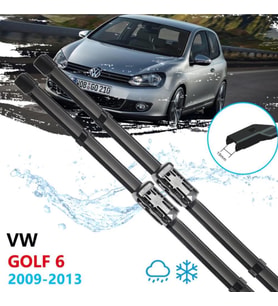 Volkswagen Golf 6 Ön Cam Muz Silecek Takımı 2009-2013