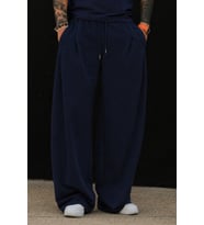Erkek Oversize Eşofman Altı Bağcıklı Rahat Kalıp Günlük Basic Jogger Pantolon