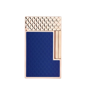 S.T. Dupont Ligne 2 Mavi-Gold Puro Çakmağı 16632 - TR6785