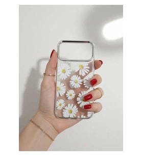 İphone 17 Pro Çicek Desenli Kılıf Modeli