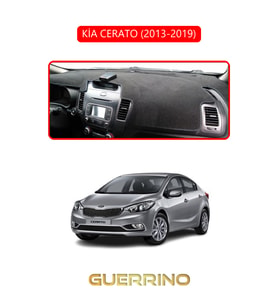 KİA CERATO 2013-2019TORPİDO KORUMA HALISI KIRMIZI KENAR