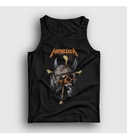 Presmono Unisex Siyah Skull V2 Metallica Atlet 293711tt