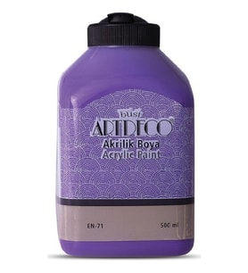 Artdeco 500Ml Mor Akrilik Boya 3608
