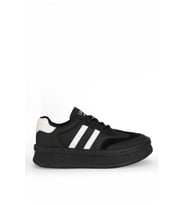 Lufian 121230019 Christina 25K Kadın Hakiki Deri Klasik Sneaker Siyah