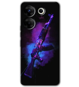 Tecno Camon 20 Pro 4G Kılıf HD Desen Baskılı Kılıf - AK