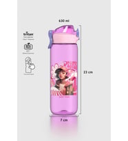Renga Wave Desenli 630 ml Tritan Çocuk Matara 912167 Mavi (Lila)