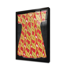 Kaftan Çerçeveli Cam Tablo