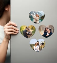 Kişiye Özel Ahşap Fotoğraflı UV Baskılı Magnet