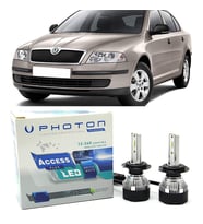 Skoda Octavia Mk2 Led Xenon Sis Farı Ampulü H8 Access Yeni Seri Beyaz 2004-2012