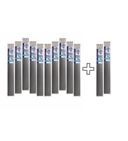 NORTH PLAS PLASTİK KAYNAK ELEKTROT - ABS DAR SİYAH 10+2 PAKET