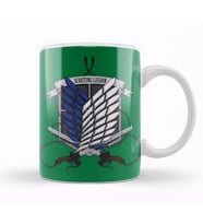 Attack On  Titan Scoutıng  Legıon Kupa Bardak Porselen