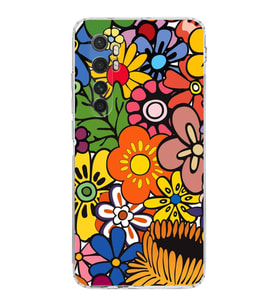 PrintiFy Xiaomi Mi Note 10 Lite ile Uyumlu Retro Color 2  Kamera Korumalı Şeffaf  Kılıf