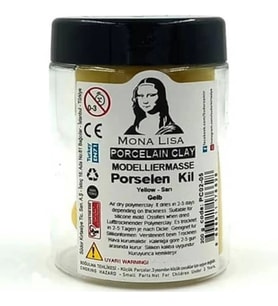 Monalisa Porselen Kil 200 g koyu sarı