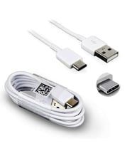 Samsung  Şarj Kablosu Type-C Kablo (Beyaz - Beyaz)