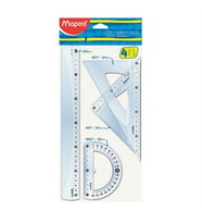 Maped 4Lü Eko 30 Cm Kristal Cetvel Seti 242830