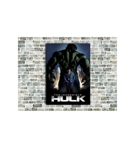 The Incredıble Hulk Ahşap Tablo
