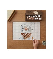 Sosyal Ağ - Bilişim Tasarımı 240 parça Ahşap Puzzle Ahşap Kutuda MP03627