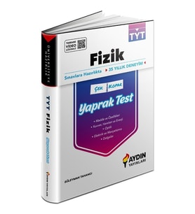 Aydın Yayınları Tyt Fizik Yaprak Test