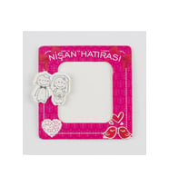 Nişan Hatırası Magnet Karton Çerçeve