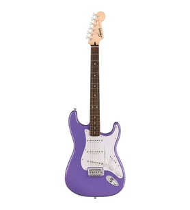 Squier Sonic Stratocaster Laurel Fingerboard White Pickguard Ultraviolet Elektro Gitar