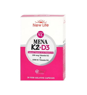 New_Life Mena K2+D3 30 Kapsül