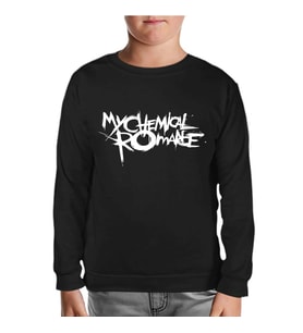 My Chemical Romance Siyah Çocuk Sweatshirt