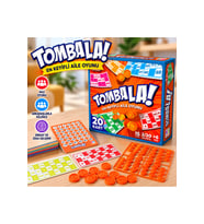 T40 Yılbaşı Tombala Oyunu 20 Kartlı Eğlenceli Aile Kutu Oyunu 6 Yaş ve Üzeri