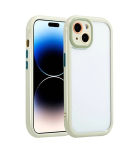 Apple iPhone 14 Kılıf Kamera Korumalı Renkli Kenar ve Çerçeve Tasarımlı Zore Vitamin Kapak