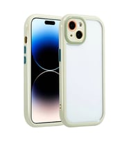 Apple iPhone 14 Kılıf Kamera Korumalı Renkli Kenar ve Çerçeve Tasarımlı Zore Vitamin Kapak