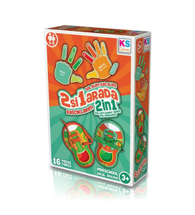 BE233 NessiWorld, Sol Elim Sağ Elim 2si1 arada Bağcıklarım / +3 yaş
