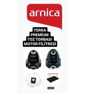 Arnika Terra Premium Plus Rosso10 Adet Toz Torbası  Motor Filitresi