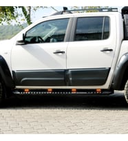 CAPPAFE Volkswagen Amarok Yan Kapı Dodik Set ABS 6 Prç 2012-2017
